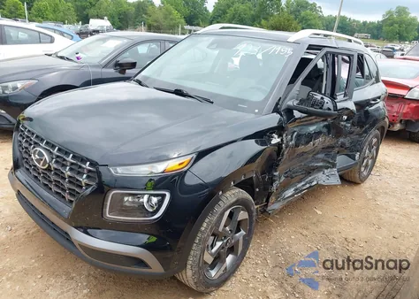 2021 Hyundai Venue Sel/Denim from USA, damaged, VIN KMHRC8A32MU117899